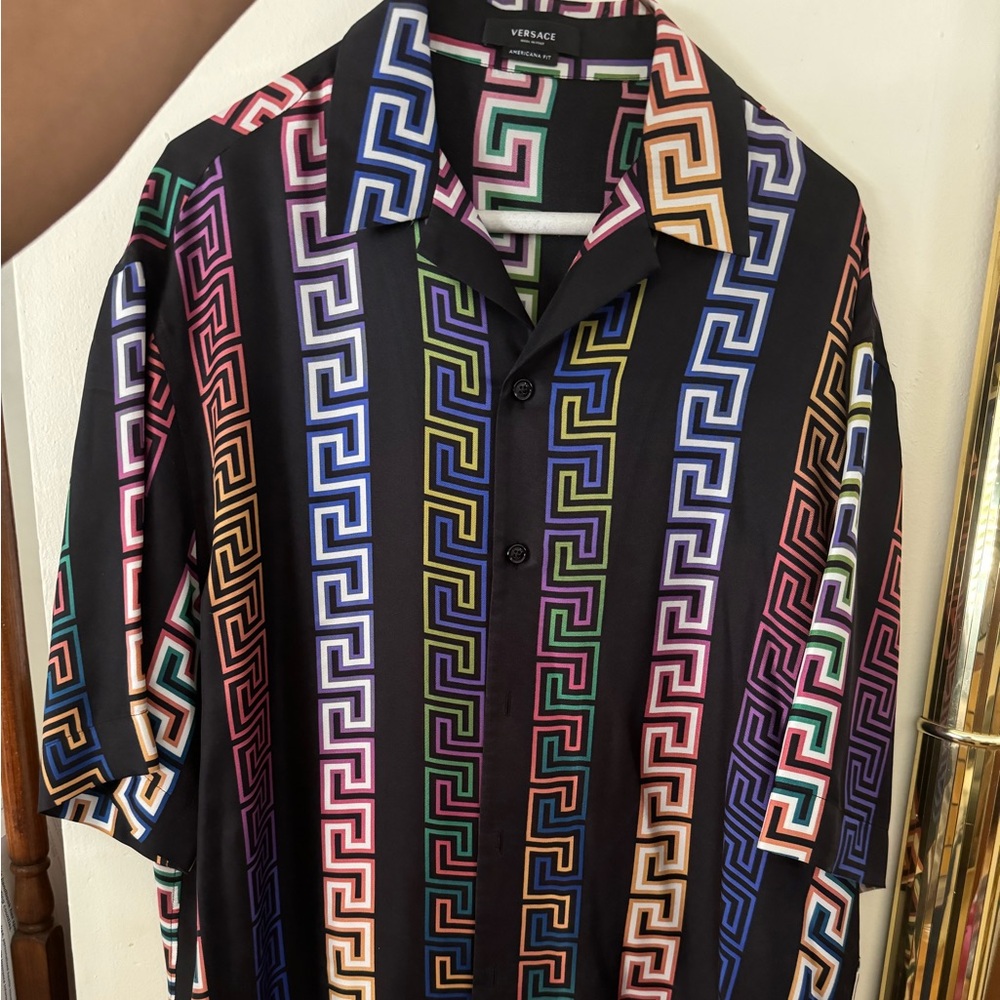 Versace Button Up